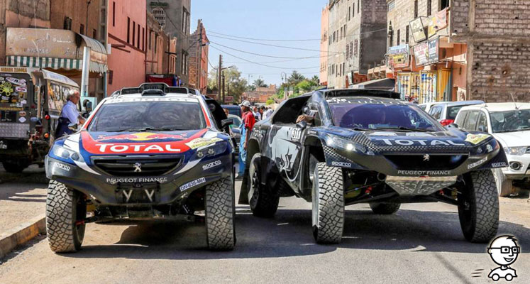 Peugeot 2008 an der Dakar Rally 2016