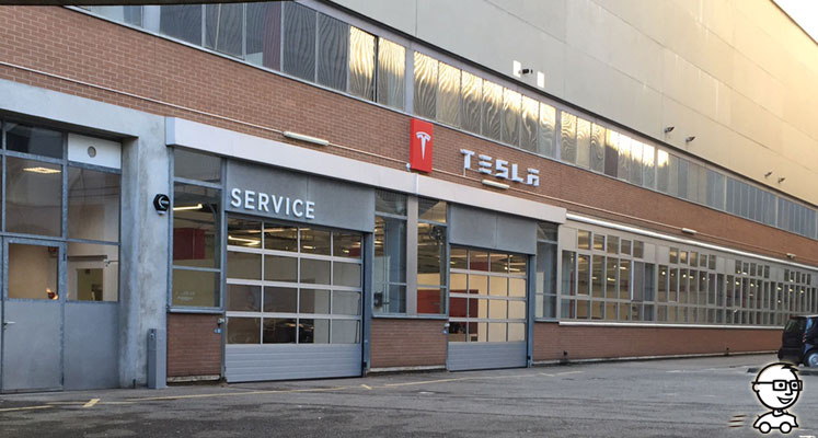 Tesla Service-Center in Bern