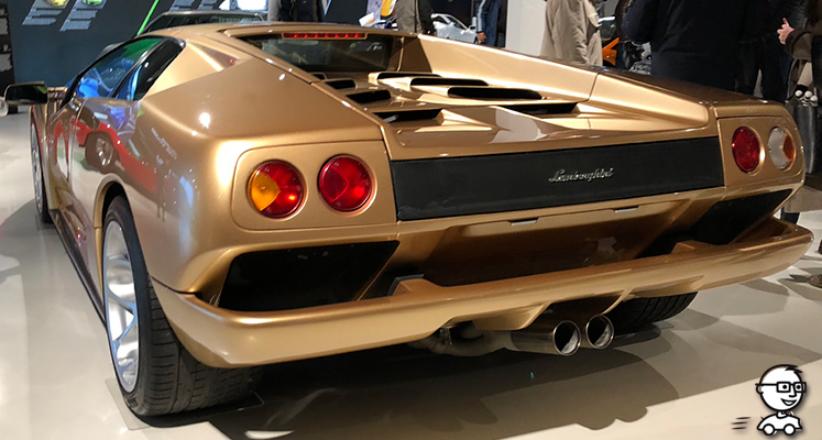 Lamborghini Diablo im Lamborghini-Museum in Sant'Agata Bolognese