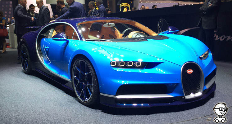 Bugatti Chiron am Auto-Salon Genf 2016