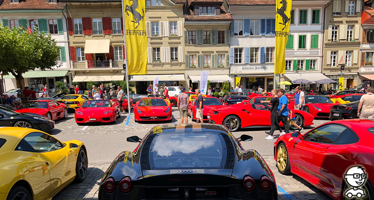 Ferrari Treffen Aarberg 2018