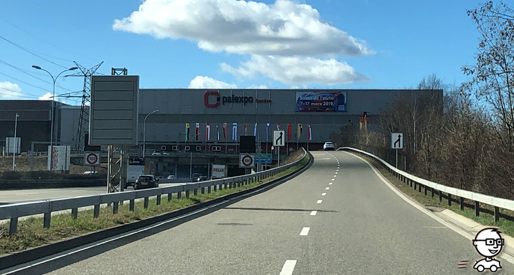 Auto-Salon Genf 2019: Anfahrt zur Palexpo-Halle