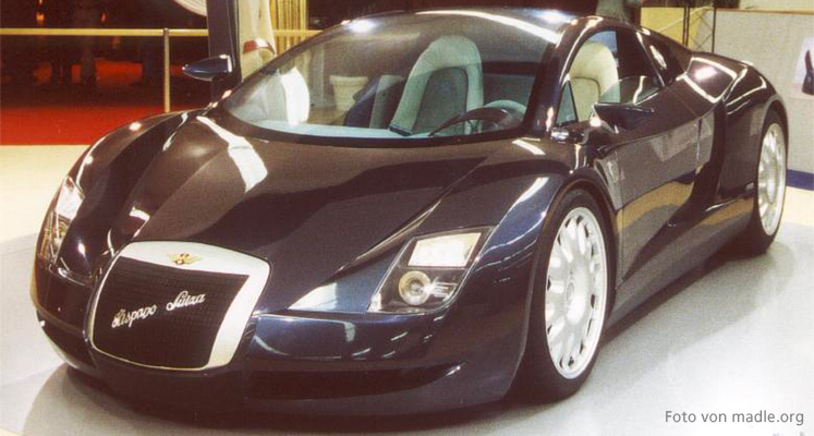 Hispano Suiza HS21 Concept Car am Auto-Salon Genf 2000