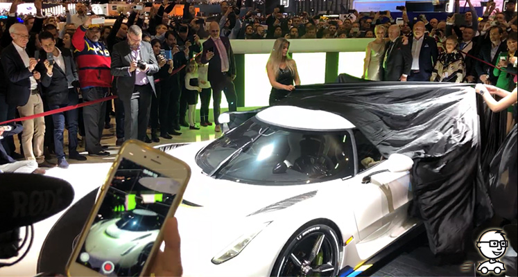 Auto-Salon Genf 2019: Enthüllung des Koenigsegg Jesko